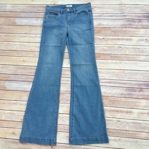 Free People Mid Rise Vintage Flare Jeans Size 28